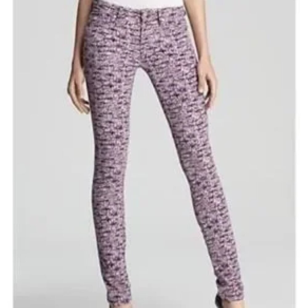 Marc Jacobs Lou Skinny Georgie Tweed Cords Size 28 Women's